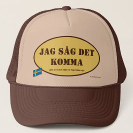 Keps — Såg det komma Truckerkappe
