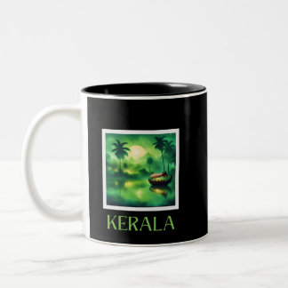 Kerala india zweifarbige tasse
