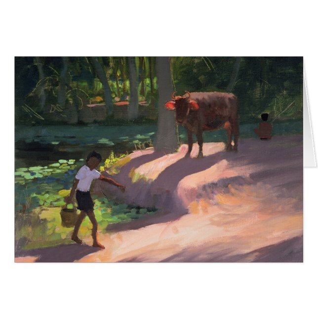 Kerala-Stauwasser Indien 1996 (Vorderseite (Horizontal))