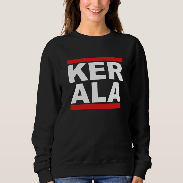 Kerala Tourist Design Sweatshirt (Vorderseite)