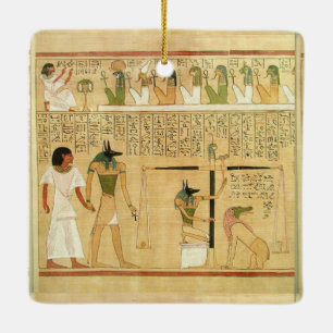 Keramik Ägypten-Hieroglyphen Keramikornament