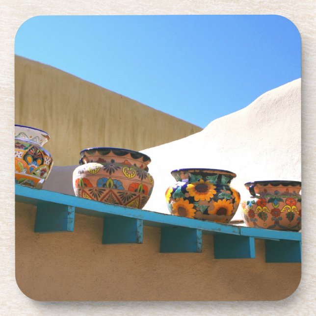 Keramik auf Adobe Wall Untersetzer (Vorderseite)