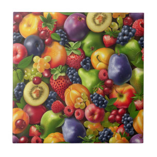 Keramik aus gemischtem Obst Fliese