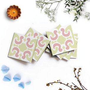 Keramik aus Mosaik Tile (gelb) Fliese