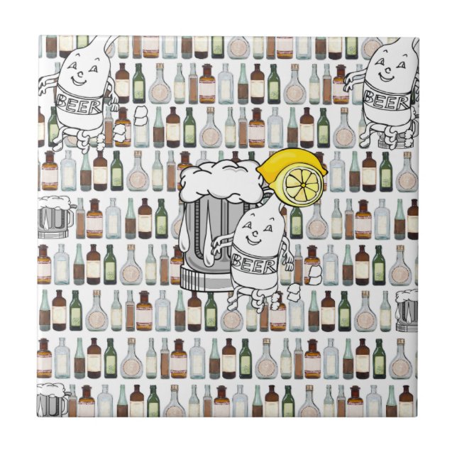 Keramik Bar Bad Ideal Fliese (Vorderseite)