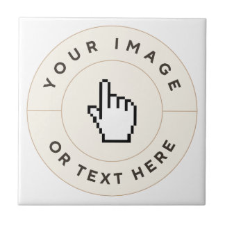 Keramik - Benutzerdefiniert (Bild/Text hinzufügen) Fliese