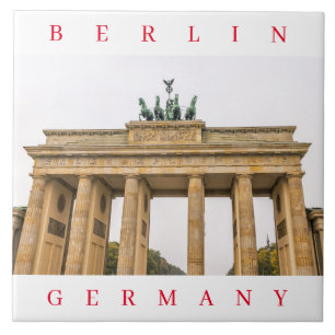Keramik Berlin Brandenburger Tor Fliese