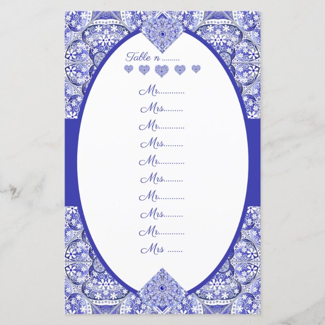 Keramik Blau des Graues (Vorderseite)