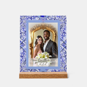 Keramik Blue of Greece Acrylschild