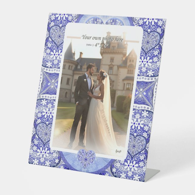 Keramik Blue of Greece Sockelschild (Vorderseite)