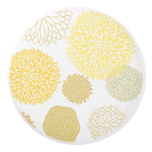 Keramik Cabinet Knob Keramikknauf (Vorderseite)