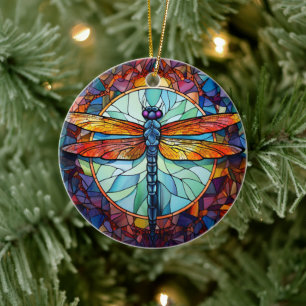 Keramik der Drachenfliege Ornament