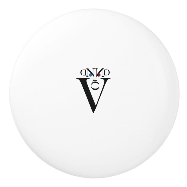 Keramik der Letter-Face-Taste Keramikknauf (Vorderseite)