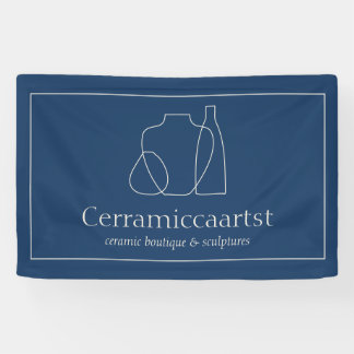 Keramik der Skulptur Banner