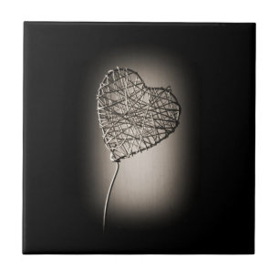 Keramik des gebrochenen Herzens Fliese