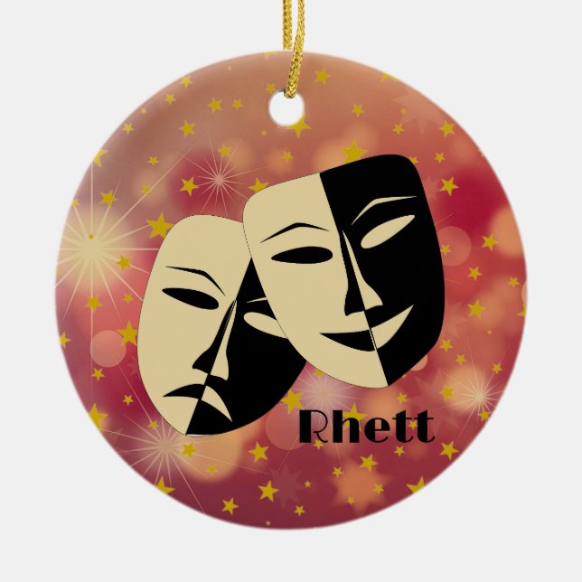 Keramik des Schauspieltheaters Ornament (Vorne)