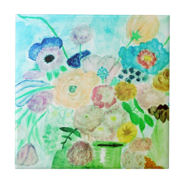 Keramik Fliese (Vorderseite)