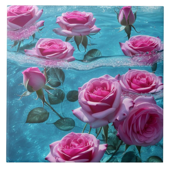 Keramik Fliese (Vorderseite)