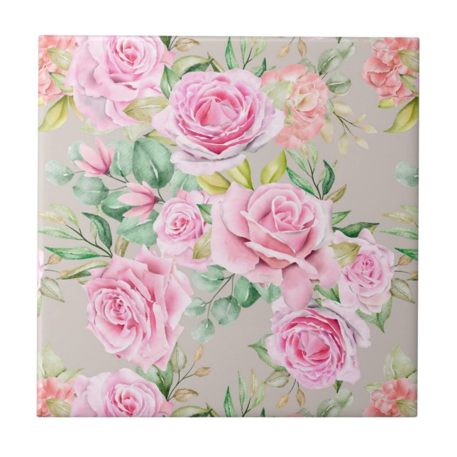 Keramik Fliese (Vorderseite)