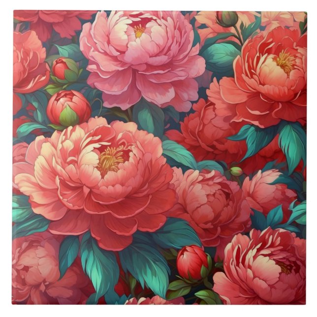 Keramik Fliese (Vorderseite)