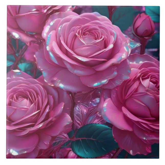 Keramik Fliese (Vorderseite)