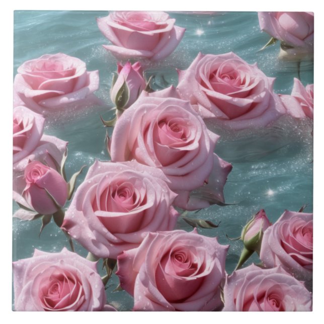 Keramik Fliese (Vorderseite)