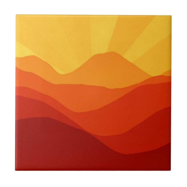 Keramik Fliese (Vorderseite)