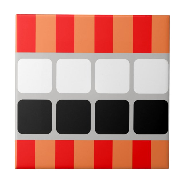 Keramik Fliesenfarben Fliese (Vorderseite)