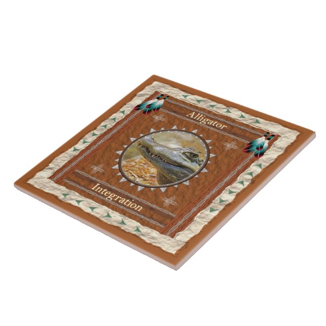 Keramik für Alligator-Integration Fliese (Seite)