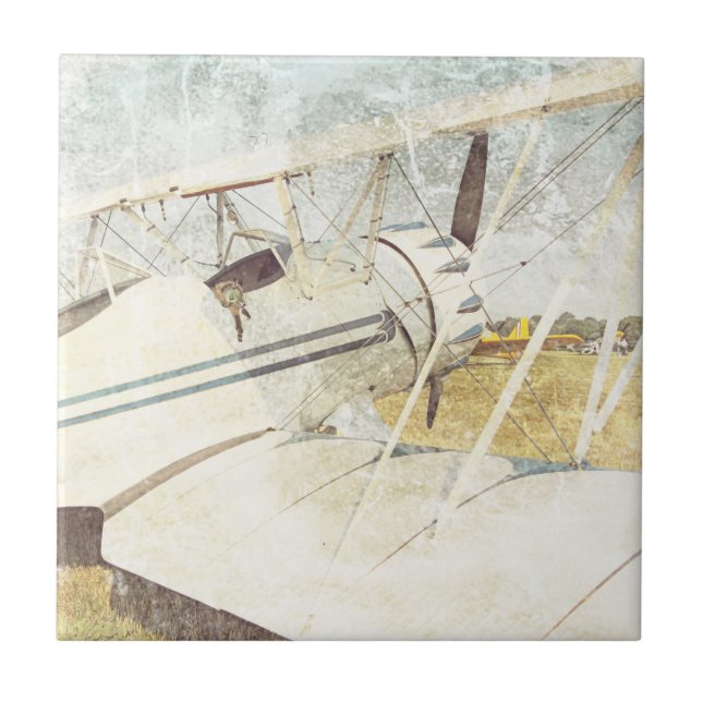 Keramik für antike Kampfflugzeuge Fliese (Vorderseite)