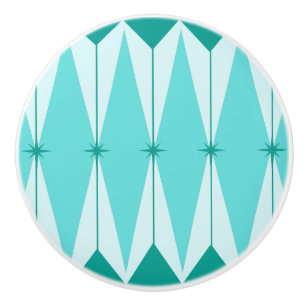 Keramik für geometrische Diamanten und Sternexplo Keramikknauf