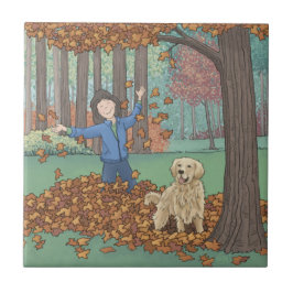 Keramik für Herbst Fliese