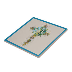 Keramik für Kreuz und Blume Fliese
