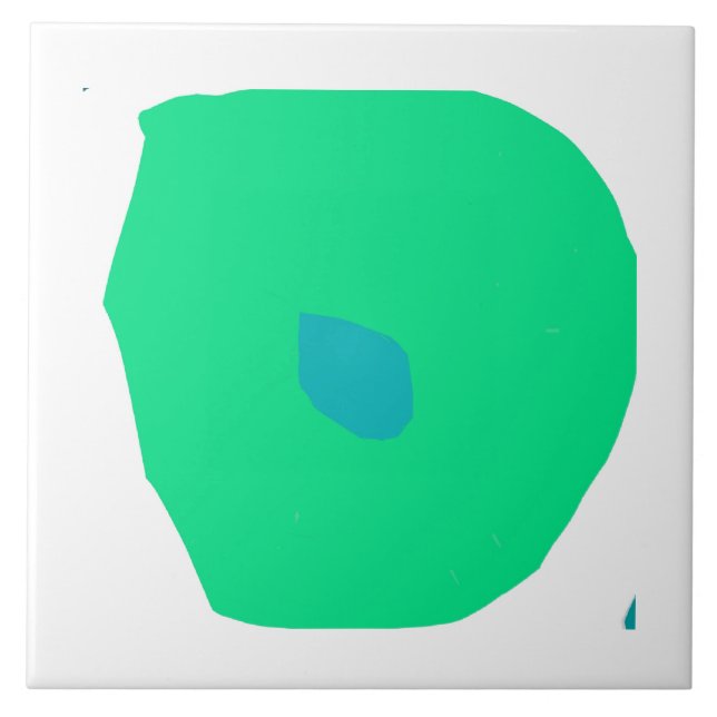 Keramik für Mono-Illustrationen Fliese (Vorderseite)