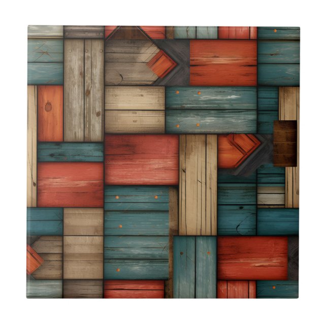 Keramik für Retro-Western Fliese (Vorderseite)