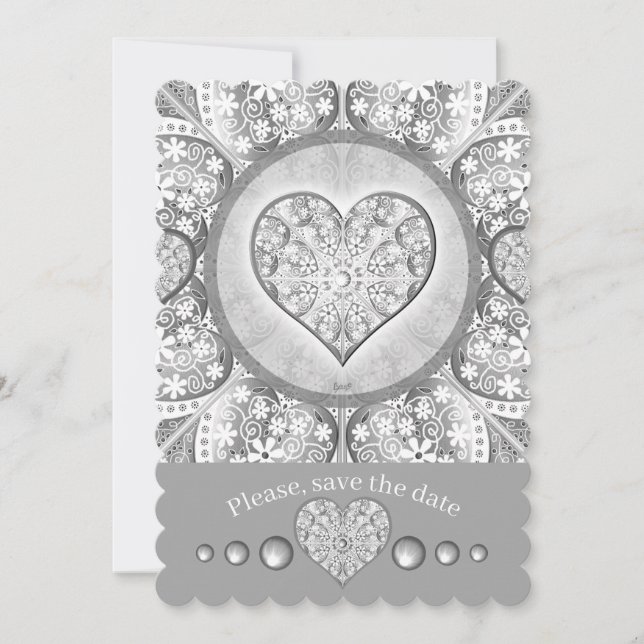 Keramik Grau Einladung (Vorderseite)