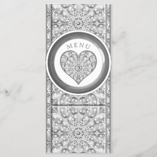 Keramik Grau Menükarte