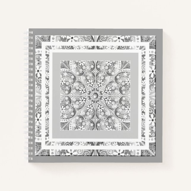 Keramik Grau Notizbuch (Vorderseite)