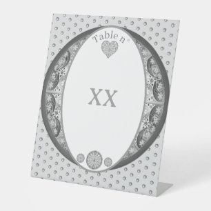 Keramik Grau Sockelschild