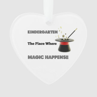 Keramik-Herz-Verzierung KindergartenMagic Ornament