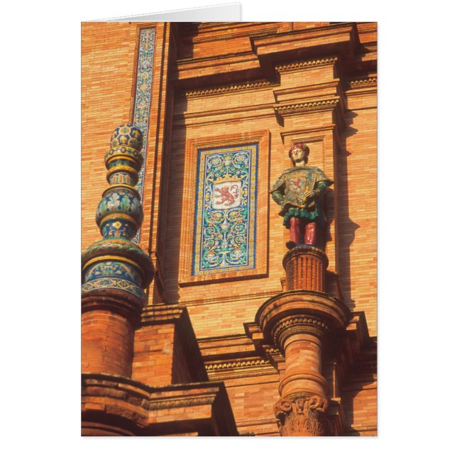 Keramik im Detail auf der Plaza de Espana im (Vorne)