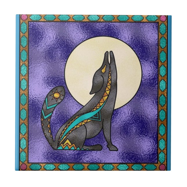 Keramik im Südwesten Fliese (Vorderseite)