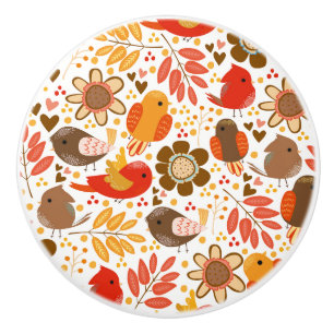 Keramik Kabinett Knob Birds Keramikknauf