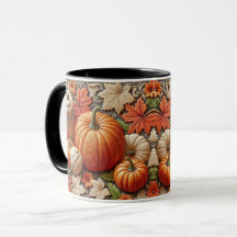 Keramik Kaffee für die Herbstsaison