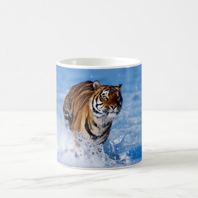 Keramik Kaffee Tasse-Tiger Kaffeetasse (Mittel)