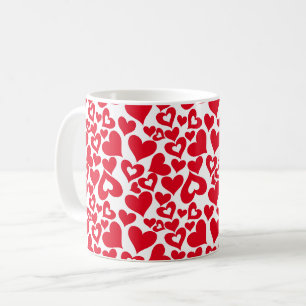 Keramik Kaffee Tasse-Valentine Herz Kaffeetasse