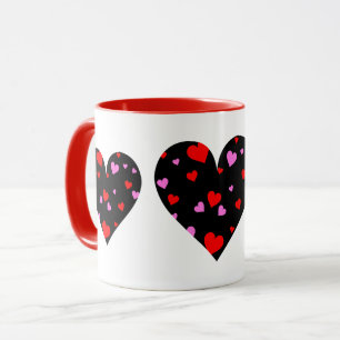 Keramik Kaffee Tasse-Valentine Herz Tasse