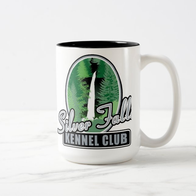 Keramik-Kaffee-Tasse Zweifarbige Tasse (Rechts)