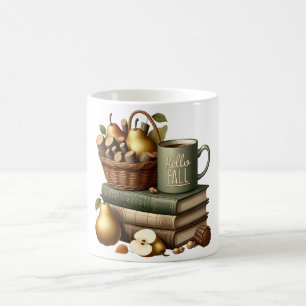 Keramik-Kaffeetasse Hallo Herbst Kaffeetasse