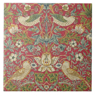 Keramik Kamin William Morris entwirft 015 Fliese